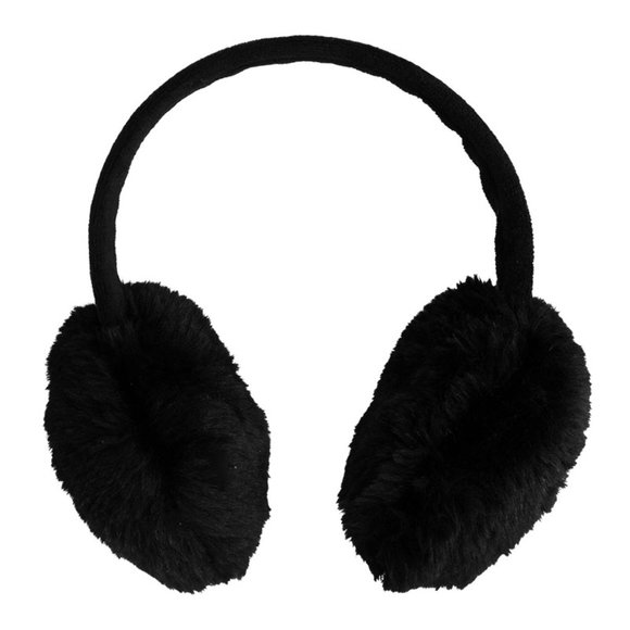 Unreal Fur Short Pile Faux Fur Ear Muffs - Picture 1 of 4